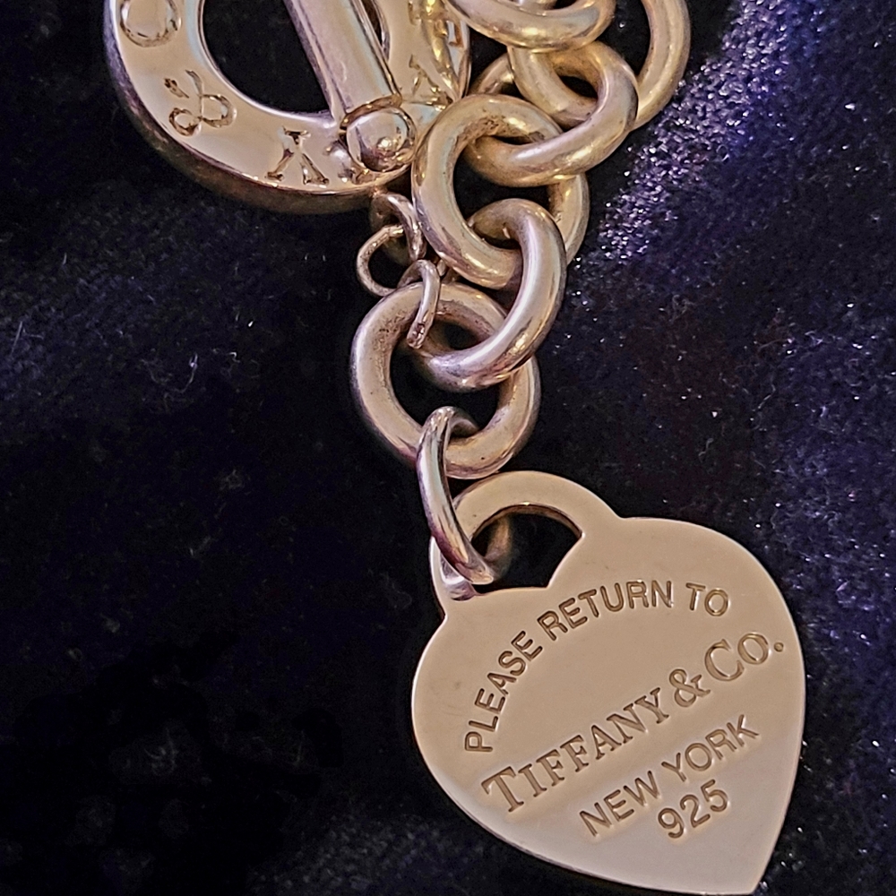 Tiffany and Co Heart Tag Toggle Necklace